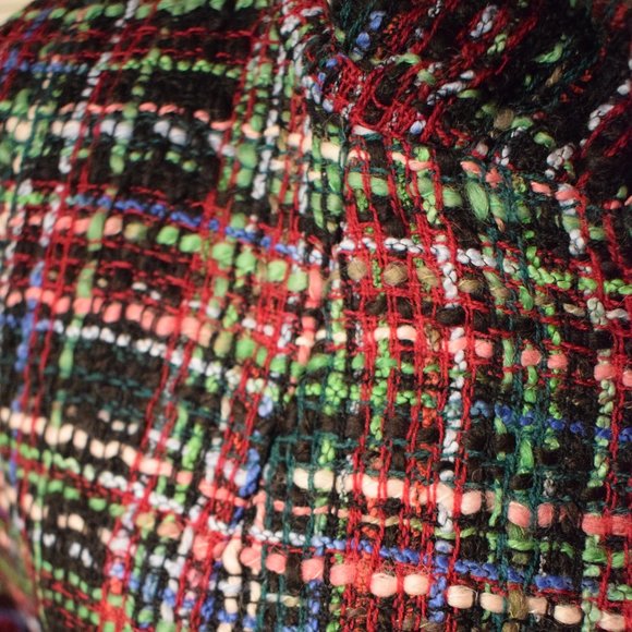 Talbots Multi Color Wool Blend Jacket 4P - Picture 6 of 6